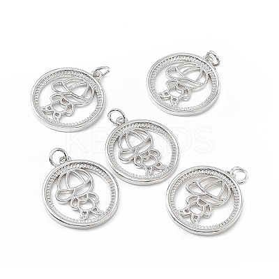 Brass Pendants KK-E068-VB195-1