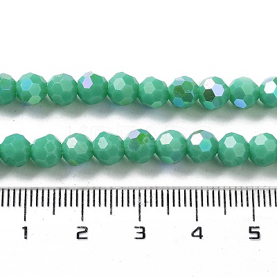 Opaque Glass Beads Strands EGLA-A035-P6mm-L13-1