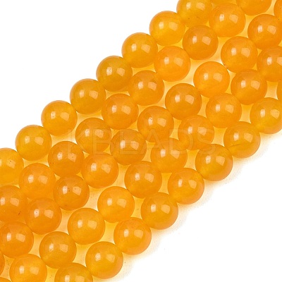 Dyed Natural White Jade Beads Strands GG-CBAD029-A11-8mm-1
