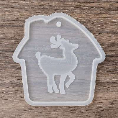 Christmas Theme DIY Silicone Pendant Molds SIMO-G007-01E-1