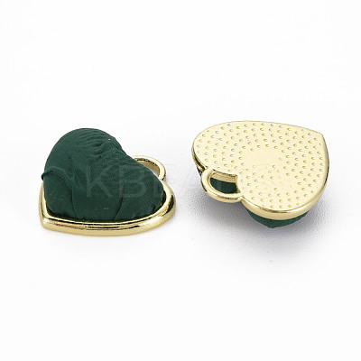 Light Gold Plated Alloy Pendants PALLOY-N154-31B-NR-1