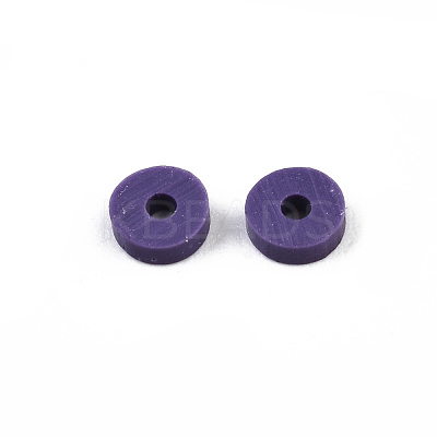 Handmade Polymer Clay Beads CLAY-R067-8.0mm-B03-1