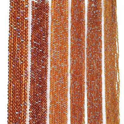 Electroplate Glass Beads Strands EGLA-A044-T6mm-L04-1