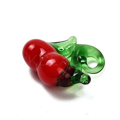 Handmade Lampwork Pendants LS-LAMP-G139-01-1
