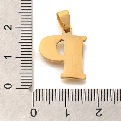 Ion Plating(IP) 304 Stainless Steel Rhinestone Pendants STAS-U035-01G-P-1