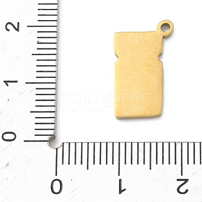 304 Stainless Steel Enamel Pendants STAS-I369-08G-01-1