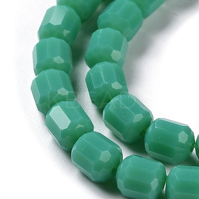 Opaque Glass Beads Strands GLAA-G112-03G-1