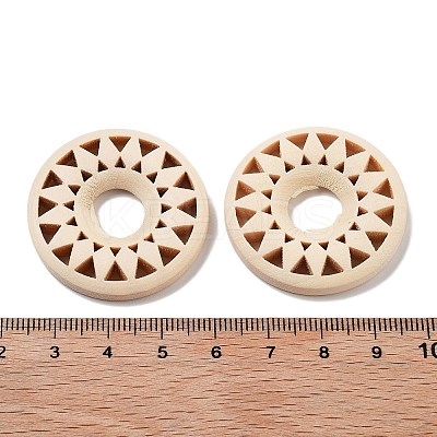 Wood Crystal Ball Display Bases WOOD-A023-01A-1