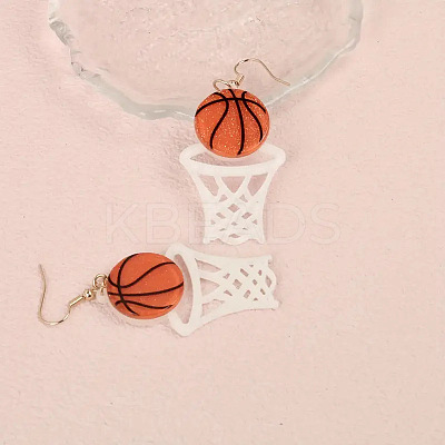 Printed Acrylic Dangle Earrings FS-WG14A31-01-1