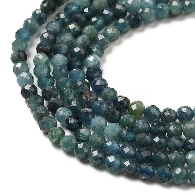 Natural Blue Tourmaline Beads Strands LS-G-E608-A05-B-1