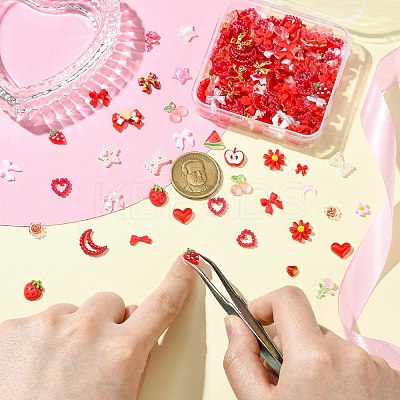 200Pcs Resin Cabochons MRMJ-CJ0001-25-1