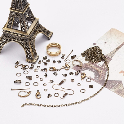 Metal Jewelry Findings Sets DIY-YW0001-23AB-1
