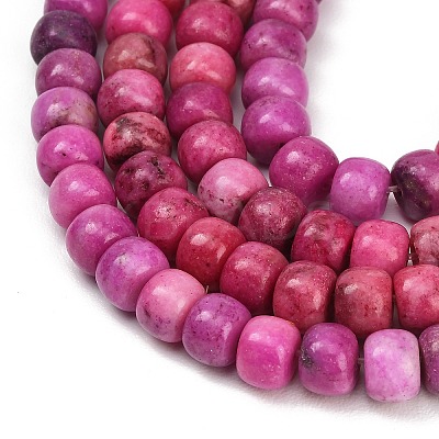 Dyed Natural White Jade Beads Strands GG-CBAA20A-01A-03-1