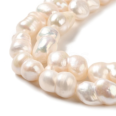 Natural Cultured Freshwater Pearl Beads Strands PEAR-E016-014-1
