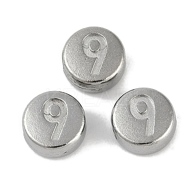Anti-Tarnish 304 Stainless Steel Beads STAS-L082-018P-10-1