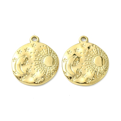 304 Stainless Steel Pendants STAS-L269-004G-1