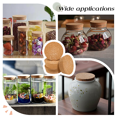 Cork Bottle Stoppers LS-DIY-WH0671-083A-1