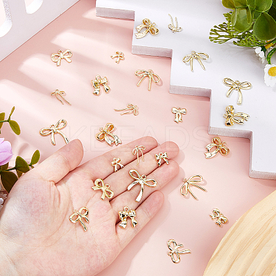 44Pcs 11 Style Rack Plating Alloy Pendants FIND-HS0001-78-1