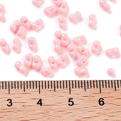 Baking Paint Glass Seed Beads SEED-A033-05M-1