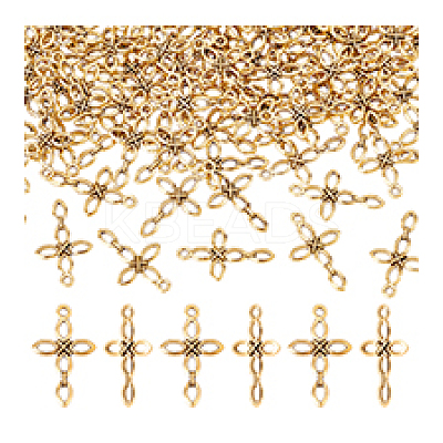 120Pcs Tibetan Styles Alloy Pendants FIND-PH0023-04-1