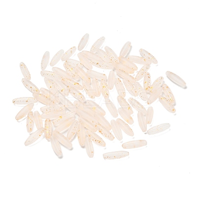 Frosted Glass Beads FGLA-L001-001F-1