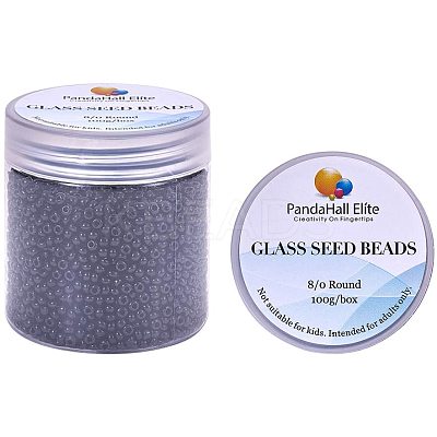 8/0 Grade A Glass Seed Beads SEED-PH0005-10-A-1