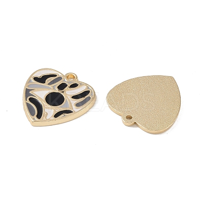 Rack Plating Alloy Enamel Pendants FIND-I038-08-1