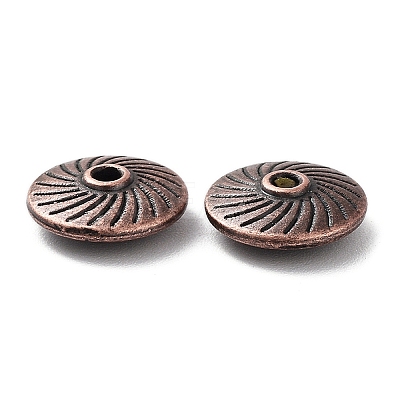 Tibetan Style Alloy Beads FIND-Q094-25R-1