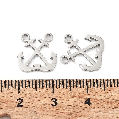 Non-Tarnish 316 Surgical Stainless Steel Charms STAS-Q314-22P-1