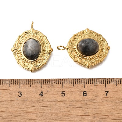 Natural Labradorite Pendants STAS-C111-53G-1