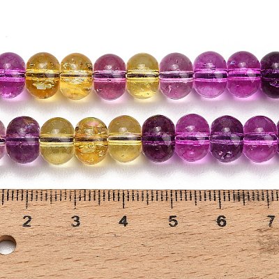 Dyed Imitation Gemstone Glass Beads Strands GL-Z001-03B-08-1