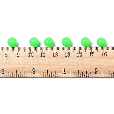 Fluorescent Acrylic Beads MACR-R517-8mm-07-1