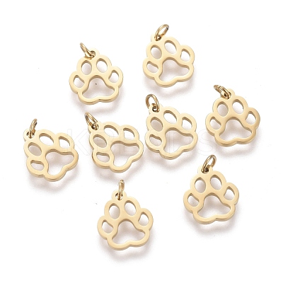 Ion Plating(IP) 304 Stainless Steel Pet Charms STAS-H100-26G-1