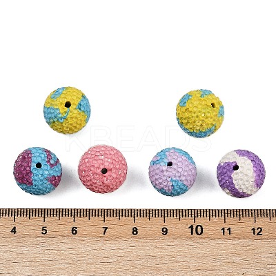 Polymer Clay Rhinestone Beads RB-L029-05-1