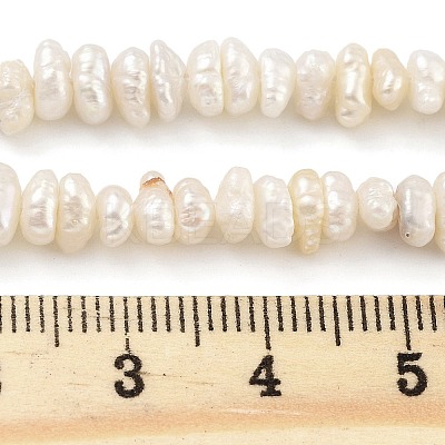 Natural Keshi Pearl Cultured Freshwater Pearl Beads Strands PEAR-C003-31B-1