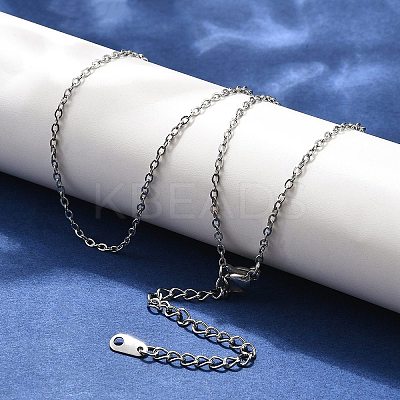 Tarnish Resistant 304 Stainless Steel Necklaces NJEW-E080-10P-1