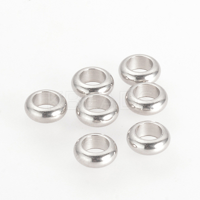 Tarnish Resistant 201 Stainless Steel Spacer Beads STAS-Q210-85-1