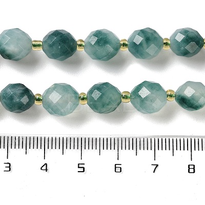 Dyed Natural White Jade Beads Strands G-N342-149I-29-1