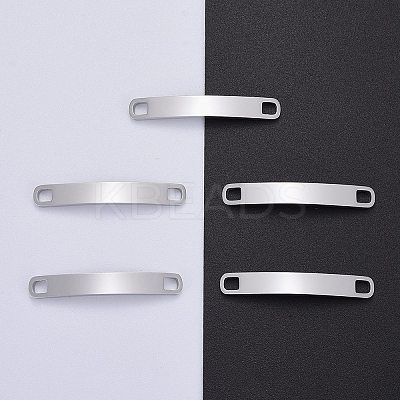 Tarnish Resistant 304 Stainless Steel Curve Bar Links Connectors LS-STAS-I140-35S-1
