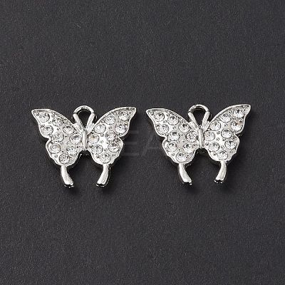 Alloy Rhinestone Pendants ALRI-O013-01P-1