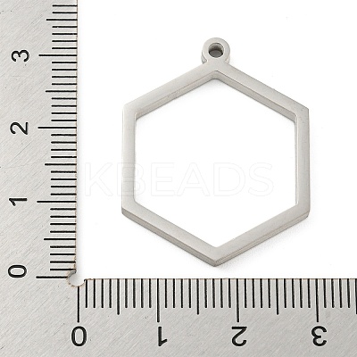 Non-Tarnish 304 Stainless Steel Laser Cut Pendants STAS-U009-04B-P-1