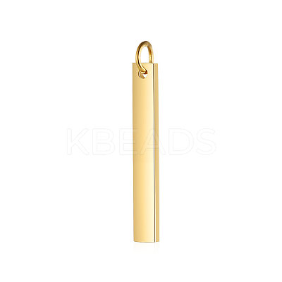 Ion Plating(IP) 304 Stainless Steel Pendants STAS-I311-14D-G-1