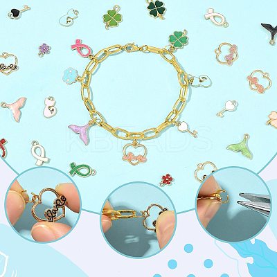 DIY Bracelet & Necklace Making Kits DIY-FS0010-11-1
