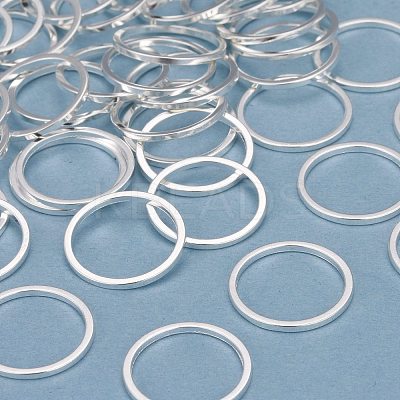Brass Linking Rings KK-Y003-03F-S-1