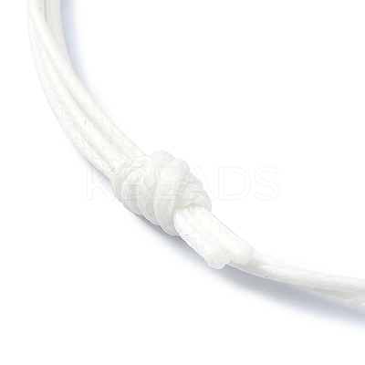 Adjustable Eco-Friendly Korean Waxed Polyester Cord Bracelet Making AJEW-JB01195-04-1