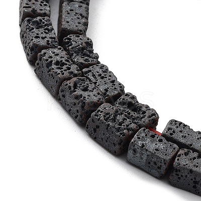 Natural Lava Rock Beads Strands G-H303-C06-1
