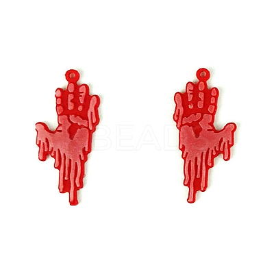 Bloody Effect Pendant Silicone Molds DIY-J009-03C-1