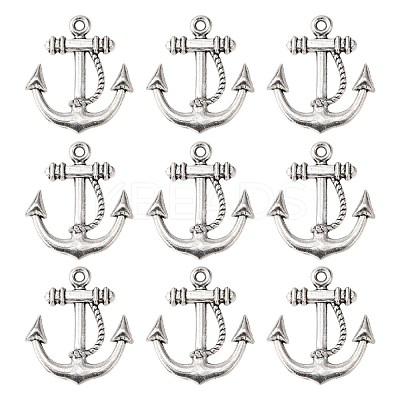 Tibetan Style Alloy Pendants LF0835Y-1