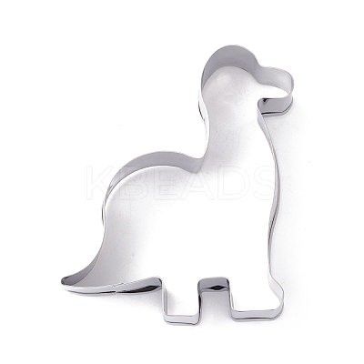 Non-Tarnish Stainless Steel DIY Dinosaur Cookies Cutters DIY-G048-08P-1