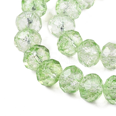 Transparent Glass Beads Strands GLAA-T023-6mm-A02-1